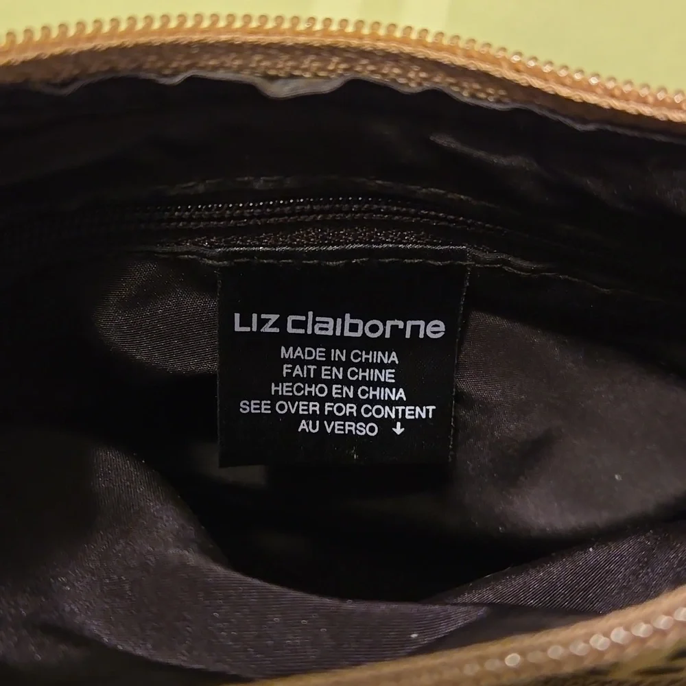 Liz Claiborne EUC Mini shoulder bag, animal print - Picture 6 of 9